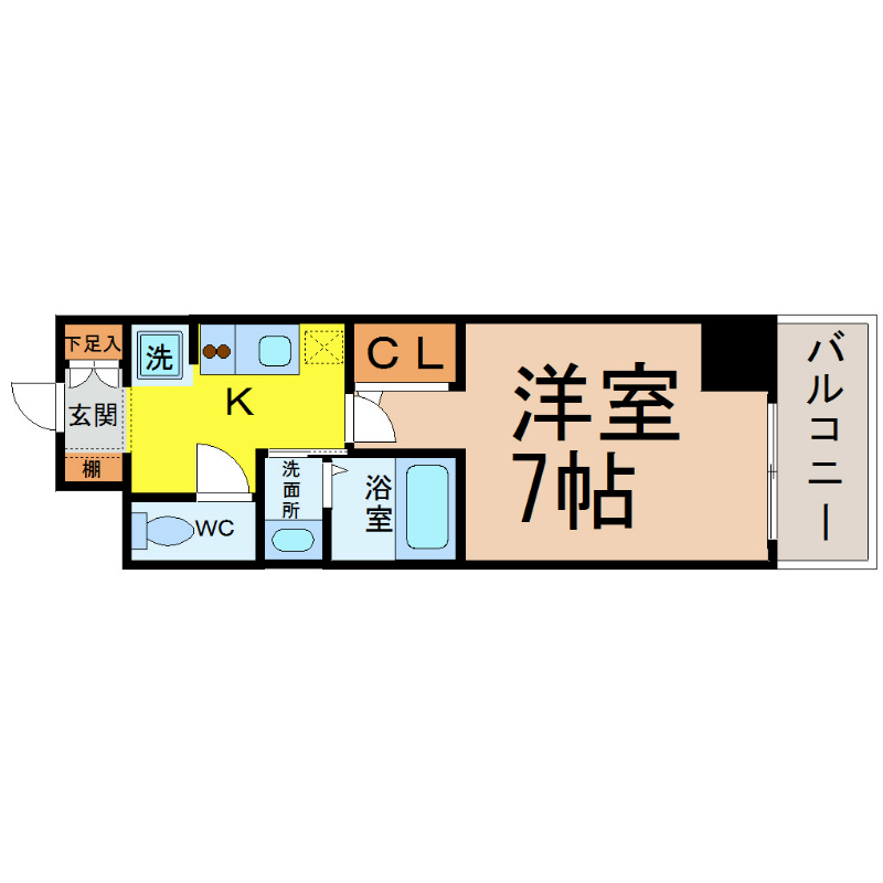 リアライズ代官町 間取り