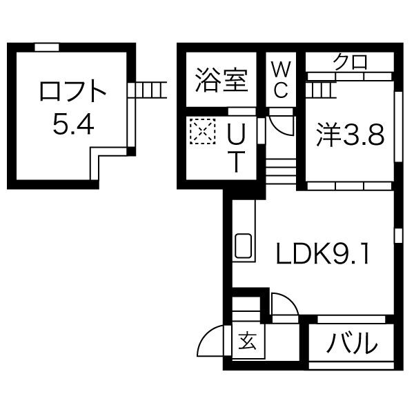Ｓｕｎ ＭａｒｉｅII 間取り