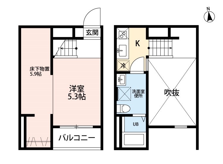 ディグルＴＲＳＭ 間取り