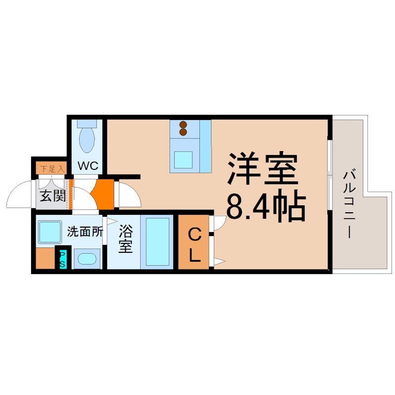 プレサンス鶴舞公園ウィズ 間取り