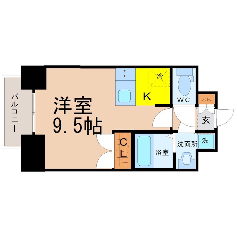 プレサンス上前津リラシス 間取り