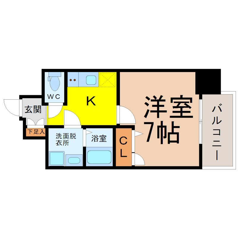 エスリード大須観音プリモ 間取り