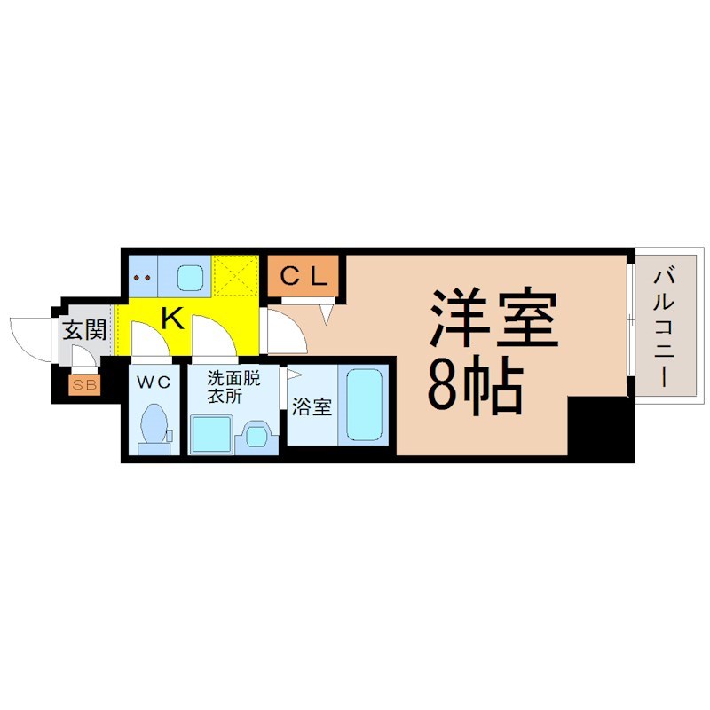エスリード上前津エアスタ 間取り