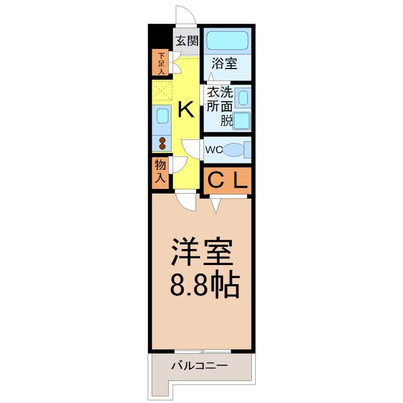 ＷｉｌｌＤｏ太閤通(ウィルドゥタイコウドオリ) 間取り