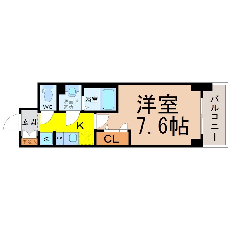 プレサンスＴＨＥ久屋大通レジェンド 間取り