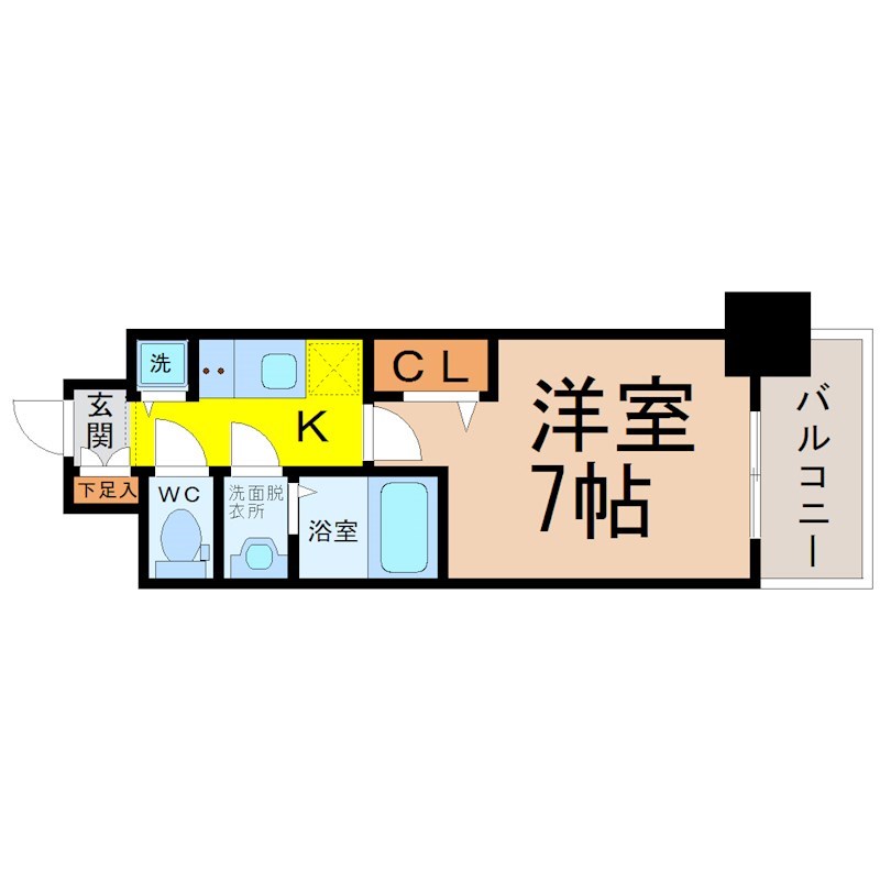 プレサンス栄ブリオ 間取り