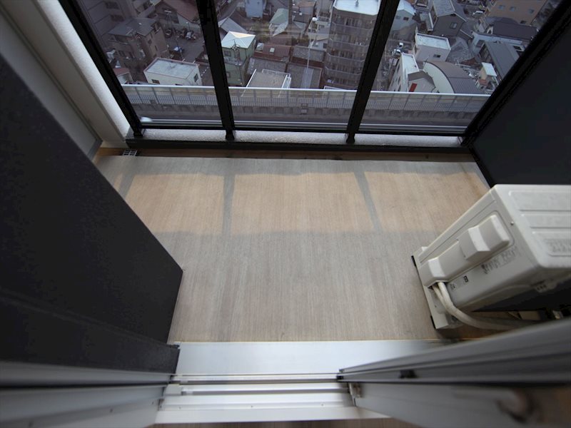 ディアレイシャス名古屋太閤通 ベランダ