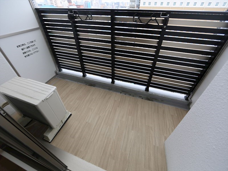 プレサンス名駅南エディフィス ベランダ
