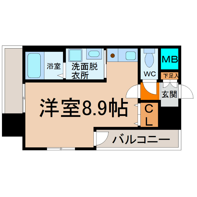 プレサンス名古屋ＳＴＡＴＩＯＮザ・シティ 間取り
