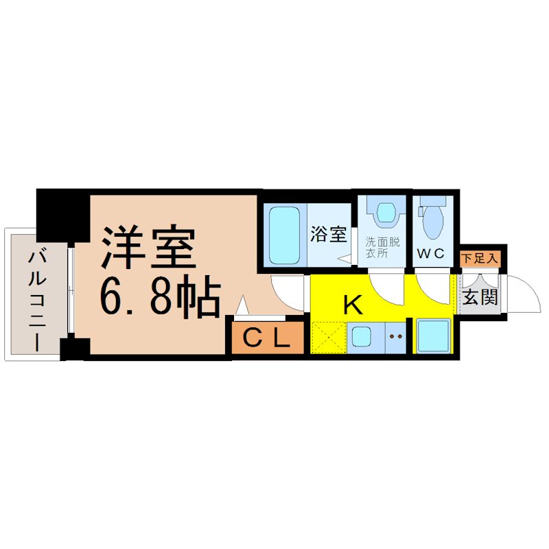 プレサンス大曽根駅前ファースト 間取り