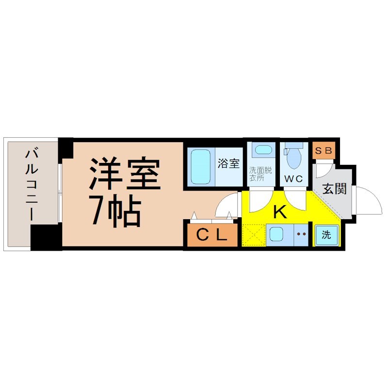 エステムコート名古屋栄プレシャス 間取り