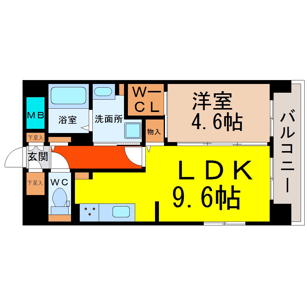 シェソワ東桜 間取り
