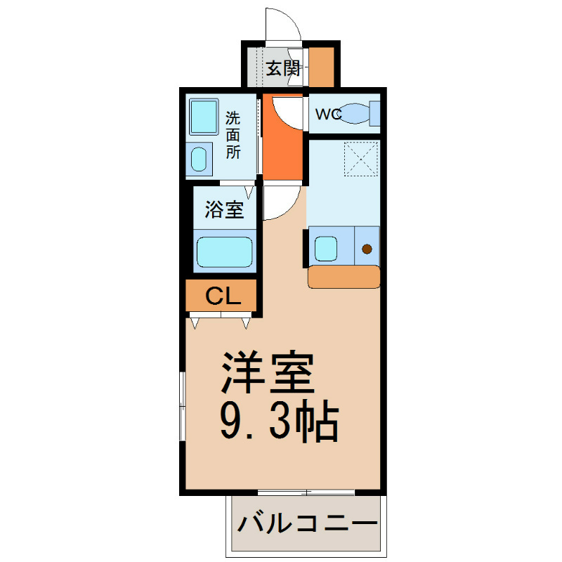 ライジングコート名古屋駅南 間取り