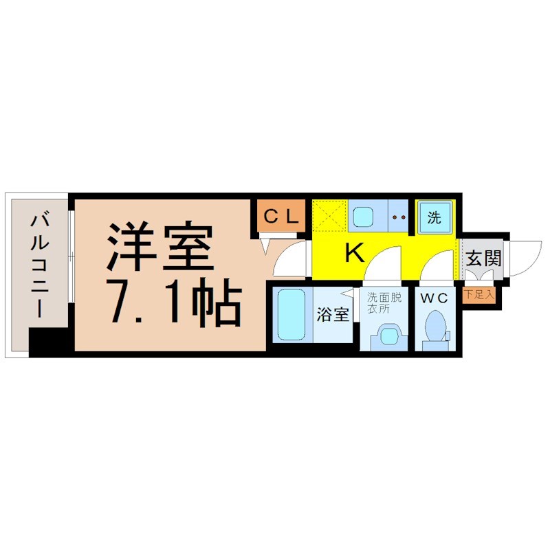 メイクスデザイン鶴舞 間取り