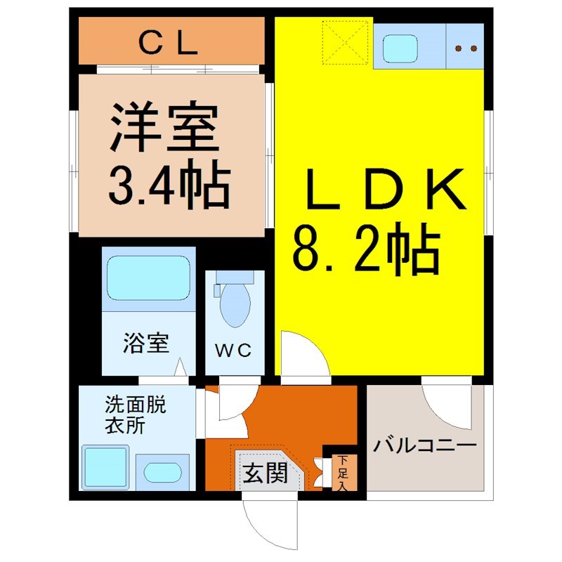 Ｓｏｌｔｅｒｃｅｒ鳴海 間取り