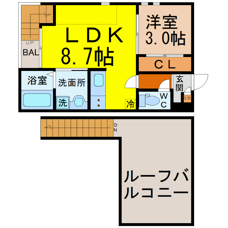GRANDTIC神宮南 間取り