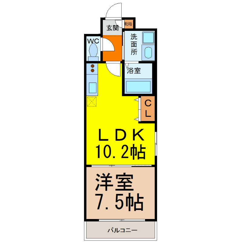 マルティーノ新栄 間取り