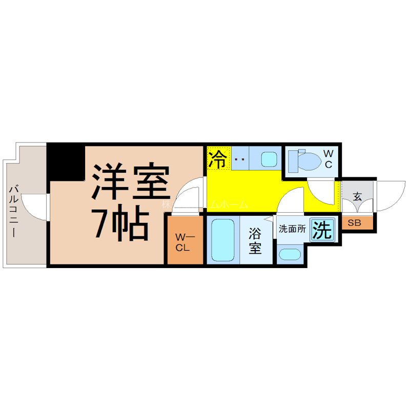 エスリード新栄グランラグジェ 間取り