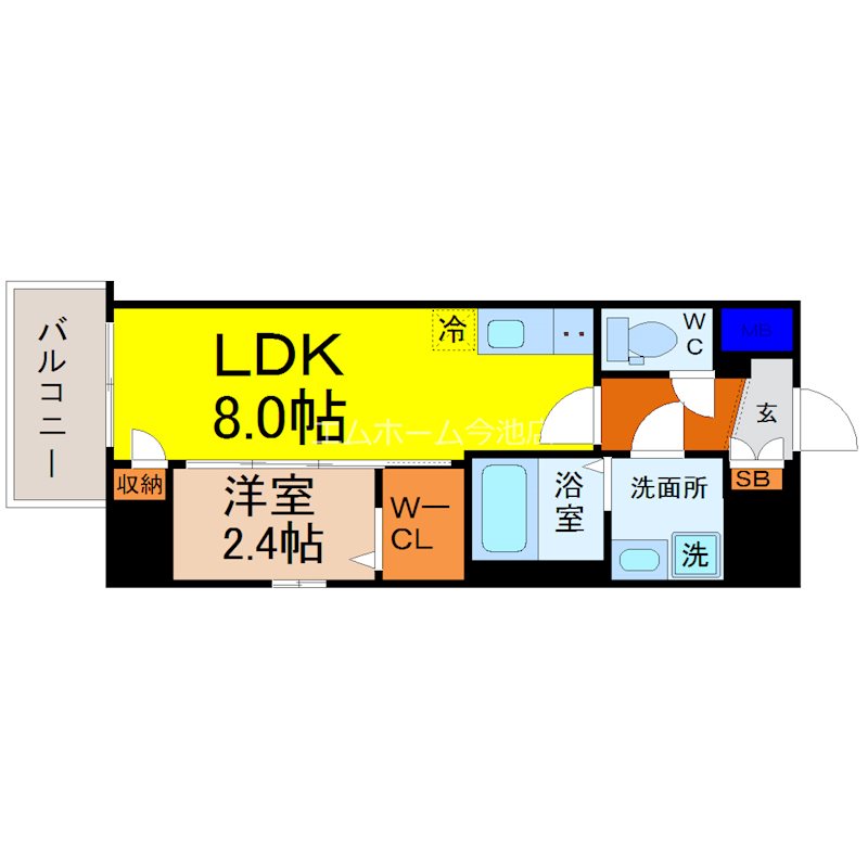 エスリード大曽根プレシャス 間取り