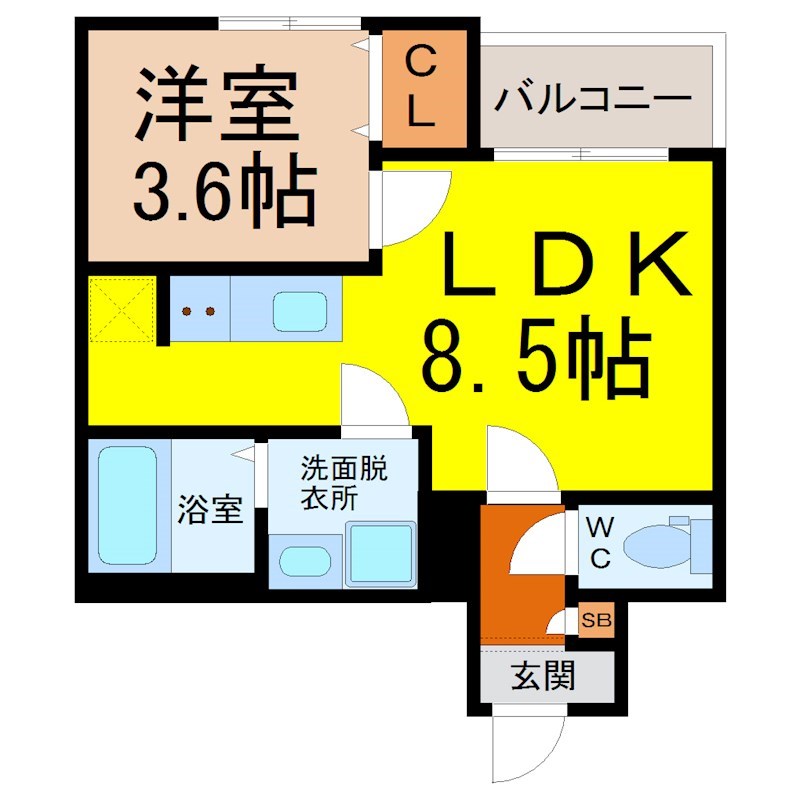 Ｒ－Ｓｍａｒｔ中村公園 間取り
