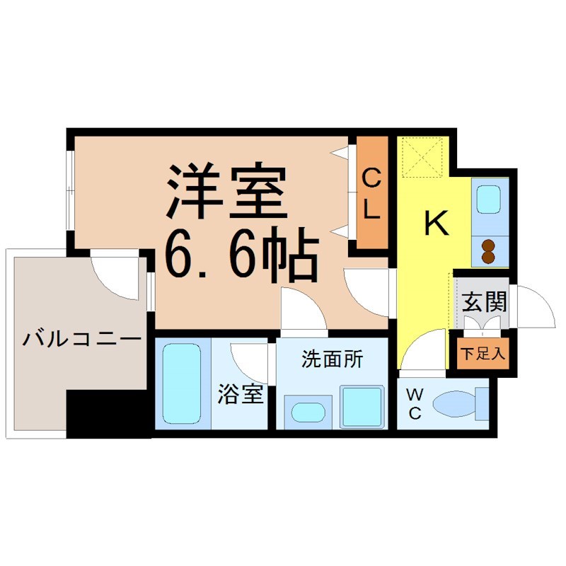 LaSante東別院 間取り