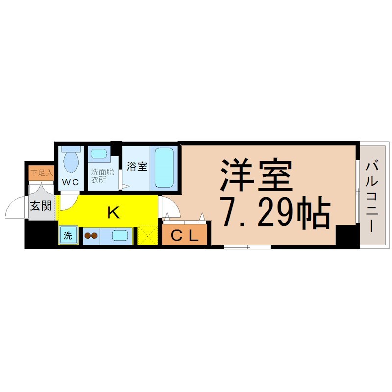 ESTACION KANAYAMA WEST（エスタシオン金山） 間取り