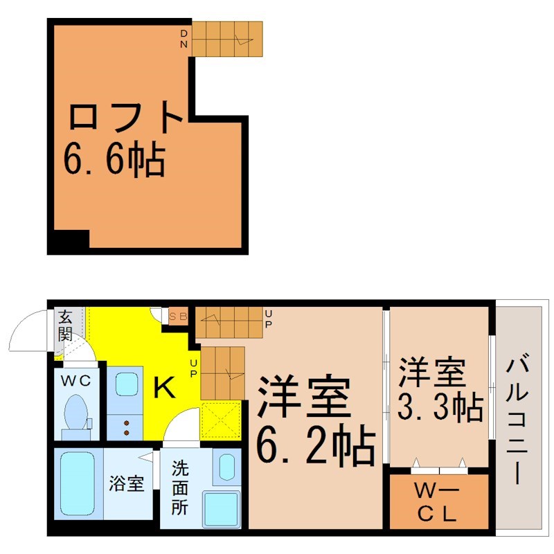 成叶 間取り
