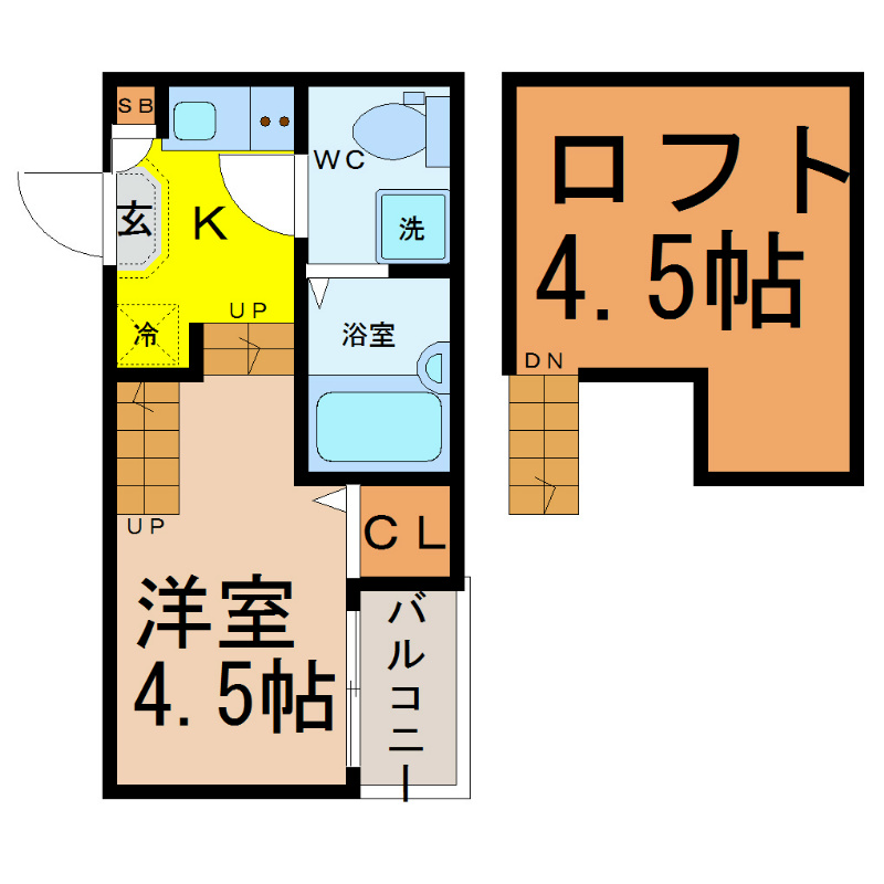 スカイヒル新栄 間取り