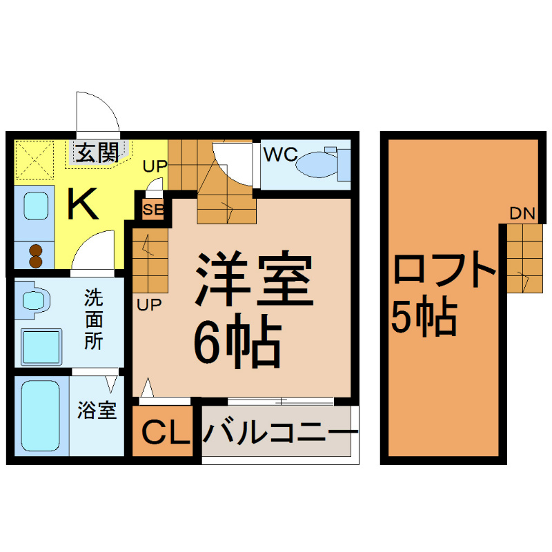 ＲｅｓｉｄｅｎｃｅＫａｍｉｍａｅｚｕ（レジデンス上前津） 間取り