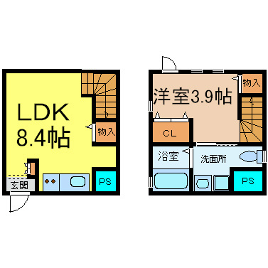 ラヴィール六番町 間取り