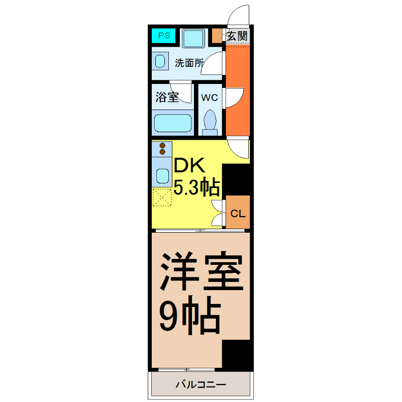 レジディア東桜 間取り