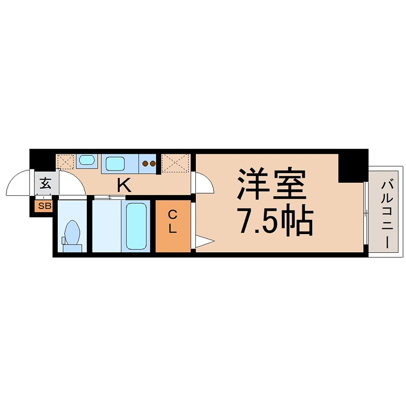 セントラルハイツ明野 間取り