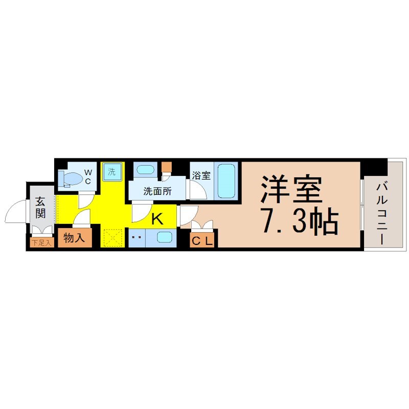 ラフィシア上前津 間取り