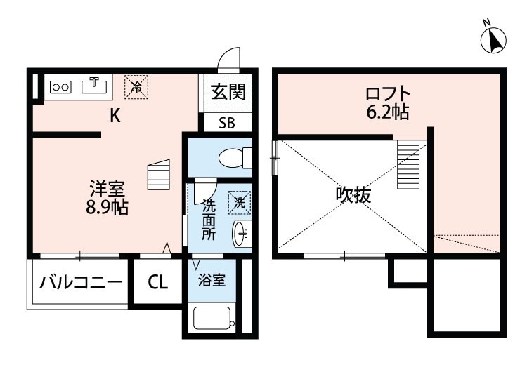 ＴＨＥＴＥＲＲＡＣＥ（ザテラス） 間取り