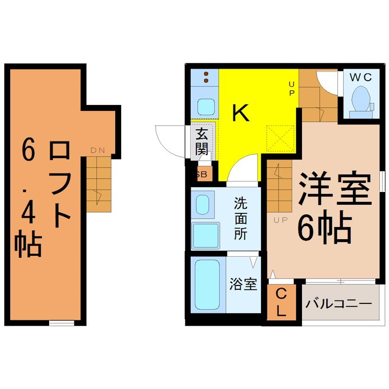 ハーモニーテラス8094 間取り