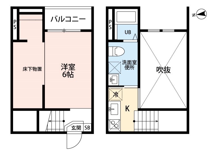 サンエイブリッジIII 間取り