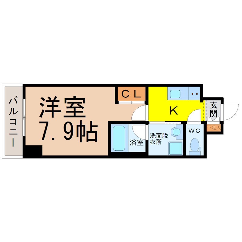 Ｓ－ＦＯＲＴ熱田六番 間取り