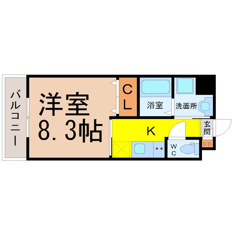 プランセス新瑞橋 間取り