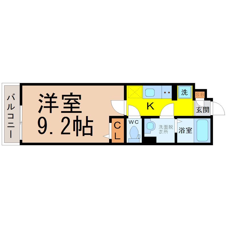 リブリ・砂田橋 間取り