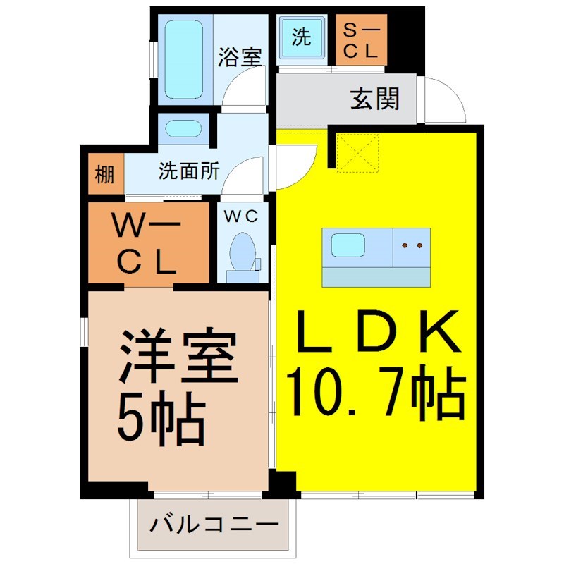 レジデンスＴ・Ｌ庄内通 間取り
