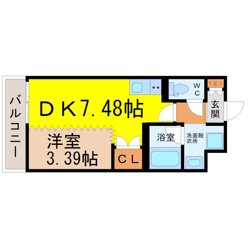 ＡＸＩＡ八熊 間取り