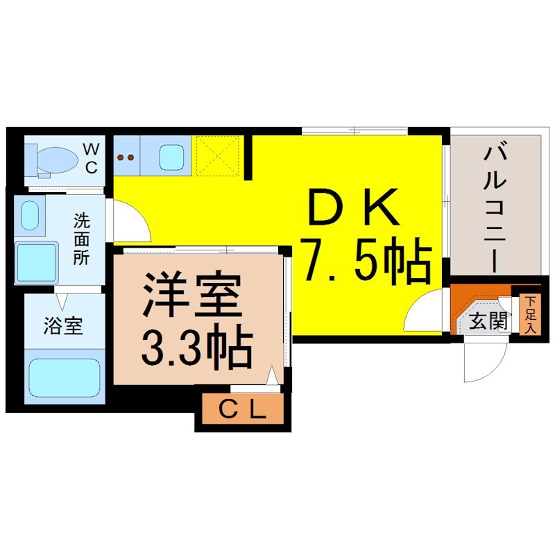 ハーモニーテラス神宮前II 間取り