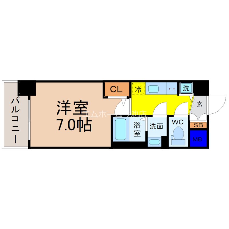 エスプレイス名古屋神宮前 間取り
