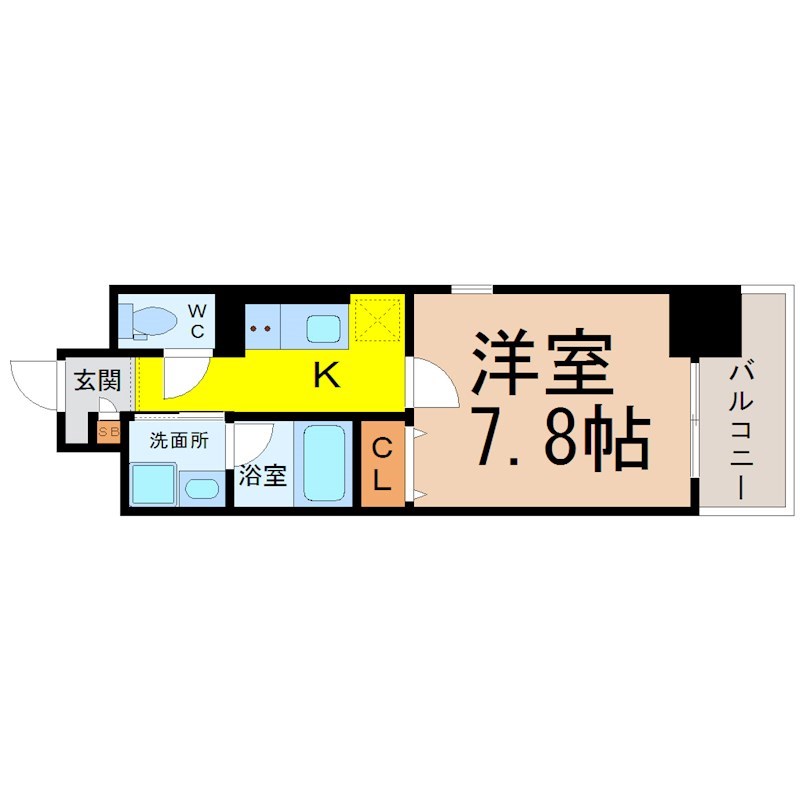 リヴシティ浅間町 間取り
