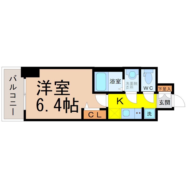 アステリ鶴舞テーセラ 間取り