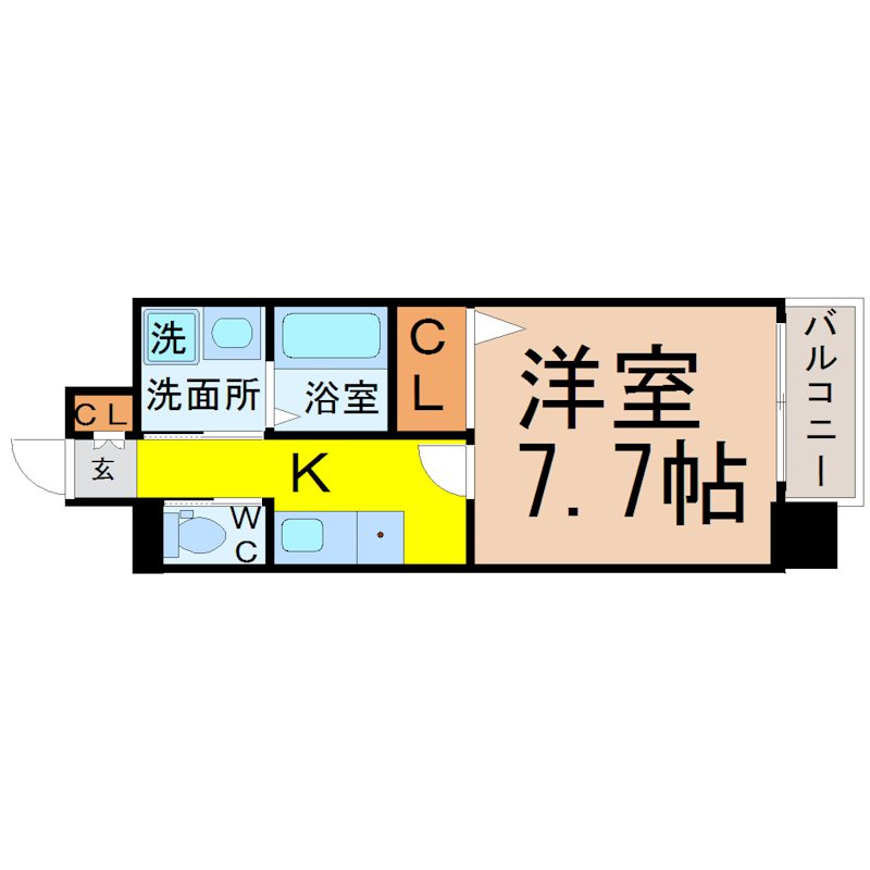 ブルームライフ八田駅前 間取り