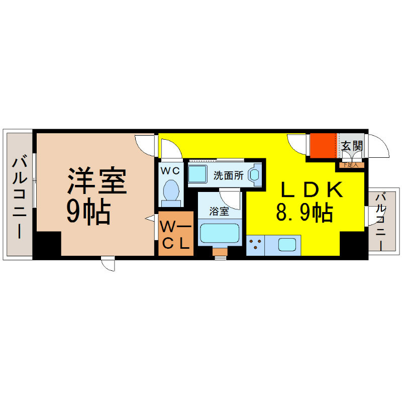 シャルール 間取り