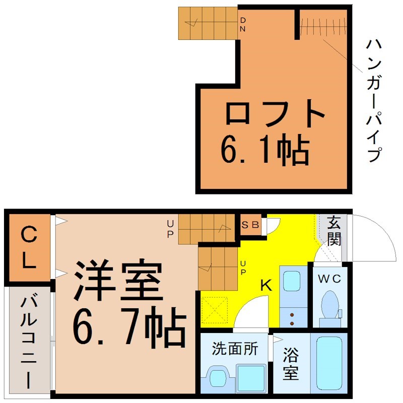 ｓｔａｇｅ西日置 間取り