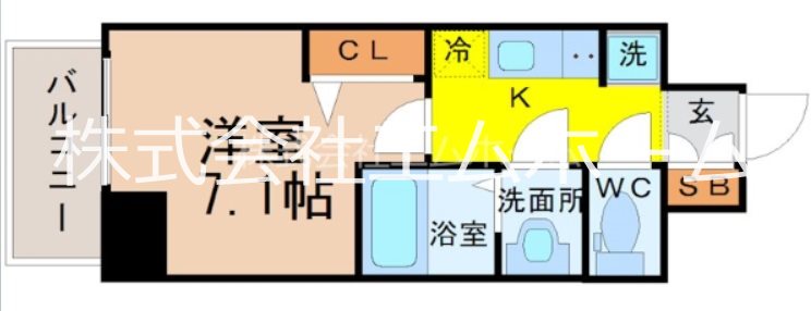 プレサンス久屋大通公園セラフィ 間取り