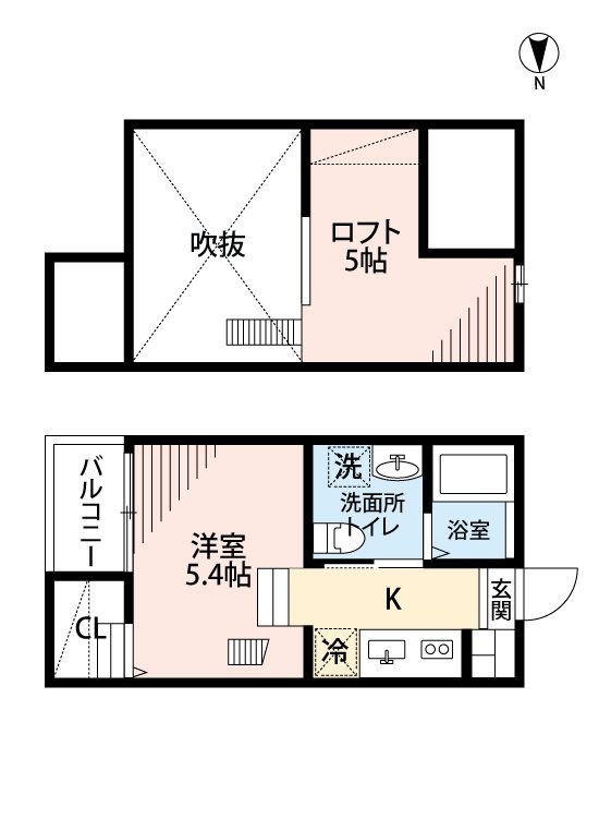 Ｊｅｕｎｅｓｓｅ石場（ジュネス石場） 間取り